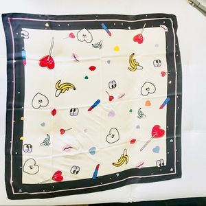 Mango Square Silk Scarf